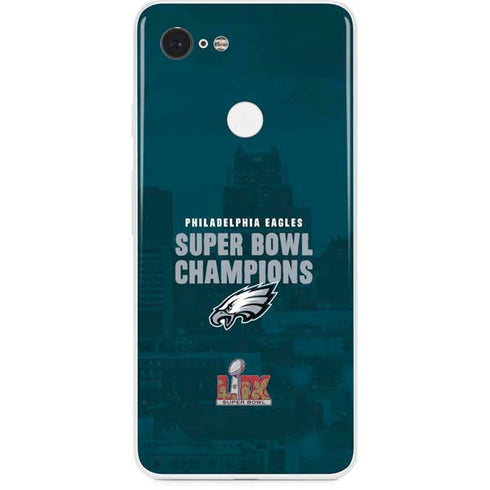 NFL Philadelphia Eagles Super Bowl LIX Champions Google Pixel 3 Skin